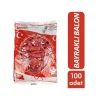 12 inç Bayraklı Lateks Balon - 100lü Paket