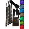 12Lİ Şerit Led Işık RGB Sese ve Müziğe Duyarlı Araç İçi Ayak Altı