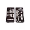 12 Parça Manikür Pedikür Seti Tırnak Bakımı Nasır Temizleme El Ayak Bakımı