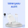 120 Watt Turbo Şarj Cihazı Xiaomi Redmi Note 10 11 12 Uyumlu