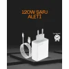 120 Watt Type C Şarj Başlığı Poco X3 X4 X5 Pro Uyumlu