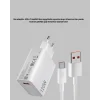 120W Hızlı Şarj Başlığı Ultra Güçlü Type-C Adaptör Kablo Dahil