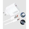 120W Süper Hızlı Şarj Adaptörü – Type-C Kablo Dahil Yüksek Voltaj Korumalı