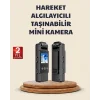 128GB Destekli Hareket Algılamalı Mini Kamera
