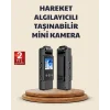 128GB Destekli Hareket Algılamalı Mini Kamera
