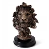 13x9 cm Polyester Aslan Büstü