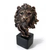 14x9 cm Polyester Aslan Büstü