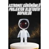 180 Derece Dönebilen Astronot Masa ve Gece Lambası Projektör