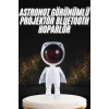 180 Derece Dönebilen Astronot Masa ve Gece Lambası Projektör