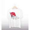 19 Mayıs Baskılı T-shirt - Beyaz