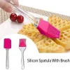 2'li  Pasta - Börek - Poğaça Yağ Fırçası ve Spatula Seti