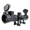 2-6x28 Zoomlu  Tüfeği Dürbünü Hedef Çizgili Çift Işıklı