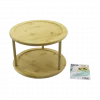 2 Katlı Bambu Döner Sunumluk 24.5 cm