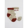 2Li Love Dog Penye Soket Çorap 10118 Bej