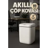 20 Lt Akıllı Çöp Kovası – Ofis Mutfak Banyo İçin İdeal Hareket Sensörlü, Hijyenik, Estetik