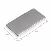 20×10×2 mm N35 Neodyum Mıknatıs – Köşeli, Nikel Kaplama (50’li Set)