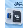 256 GB Micro SD Hafıza Kartı ve SD Adaptör