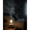 280 ml Retro Tasarım LED Işıklı USB Nemlendirici Aroma Difüzör