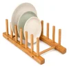 2pcs Bambu - Ahşap Tezgah Üstü Tabaklık - Bulaşıklık Bx40