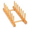 2pcs Bambu - Ahşap Tezgah Üstü Tabaklık - Bulaşıklık Bx40