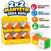 2x2 Tic Tac Manyetik Küp
