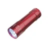 3 Adet 9 Ledli Metal Mini El Fener