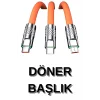 3 İn 1 Süper Hızlı Şarj Kablosu Android ve İOS Uyumlu Silikon Şarj Kablosu