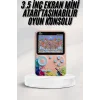 3 İnç Ekran 500 Oyunlu Game Box Mini Taşınabilir Oyun Konsolu