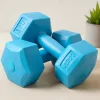 3 kg Plastik Köşeli Dambıl 2li Set
