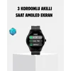 3 Kordonlu AMOLED Akıllı Saat – Sağlık Takipli