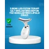 3 Modlu Boyun ve Yüz Bakım Cihazı – EMS Temizleme Sıcak Masaj ve Renkli Işık Terapi Özellikli