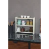 3 Raflı Tezgah Organizeri Krem Bej