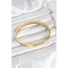 316L Çelik Gold Renk 65 mm Kadın Kelepçe Bileklik