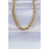 316L Çelik Gold Renk Arpa Model Kolye