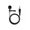 3.5mm Jak 1.5 Metre Double Mikrofon - Siyah