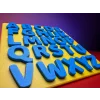 3D Baskı A-Z Büyük Harf Alfabe Puzzle - 26 Parçalı Eğitim Seti