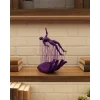 3D El Formlu İnsan Figürü Mor Özgün Sanat Biblosu 12x18 cm