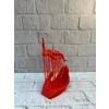 3D El İnsan Figürü Kırmızı Minimal Modern Ev ve Ofis Dekoru 12x18 cm