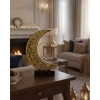 3D Hilal Yıldız Dekor 23x23 cm Ramazan Özel Masa Üstü Süs