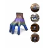 3D Multicolor El Biblo 27x22 cm Sanatsal ve Dikkat Çekici Dekor