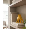 3D Sarı El Dekoratif Biblo 17x16 cm Modern Ev Aksesuarı