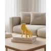 3D Sarı El Tasarım Dekor 17x16 cm Konsol ve Şömine Üstü Aksesuar