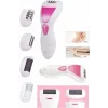 4 Başlıklı Bakım Cihazı Epilatör Tüy Alma Makinesi Topuk Törpüsü