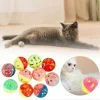 4lü Çıngıraklı Top Kedi Oyuncağı