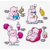 40312 PEMBE BLIND BOX PLASTIC MINI FIGURES