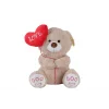 4740 SK PELUŞ AYI KALPLİ BALONLU 40CM 2R