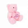 4763 Peluş Ayı Prens ve Prenses Kalpli Ayı 45 cm