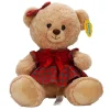 Elbiseli 32 cm Peluş Ayı Oyuncak – Yumuşak Dolgulu Sevimli Hediye ve Aksesuar BX-313532