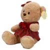 Elbiseli 32 cm Peluş Ayı Oyuncak – Yumuşak Dolgulu Sevimli Hediye ve Aksesuar BX-313532