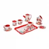 4939 NessiWorld METAL ÇAY SETİ ÇİÇEK DSN 2A 12PRÇ